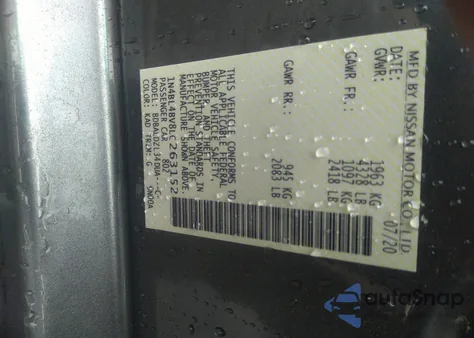 2020 Nissan Altima S Fwd z USA, uszkodzony, nr VIN 1N4BL4BV8LC263152